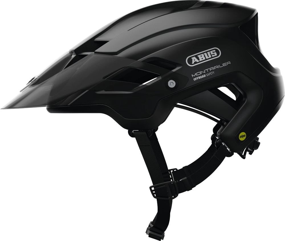 Abus MonTrailer MIPS Velvet Black L 58 - 61 Cm Helm 1 Abus MonTrailer MIPS Velvet Black L 58 - 61 Cm Helm