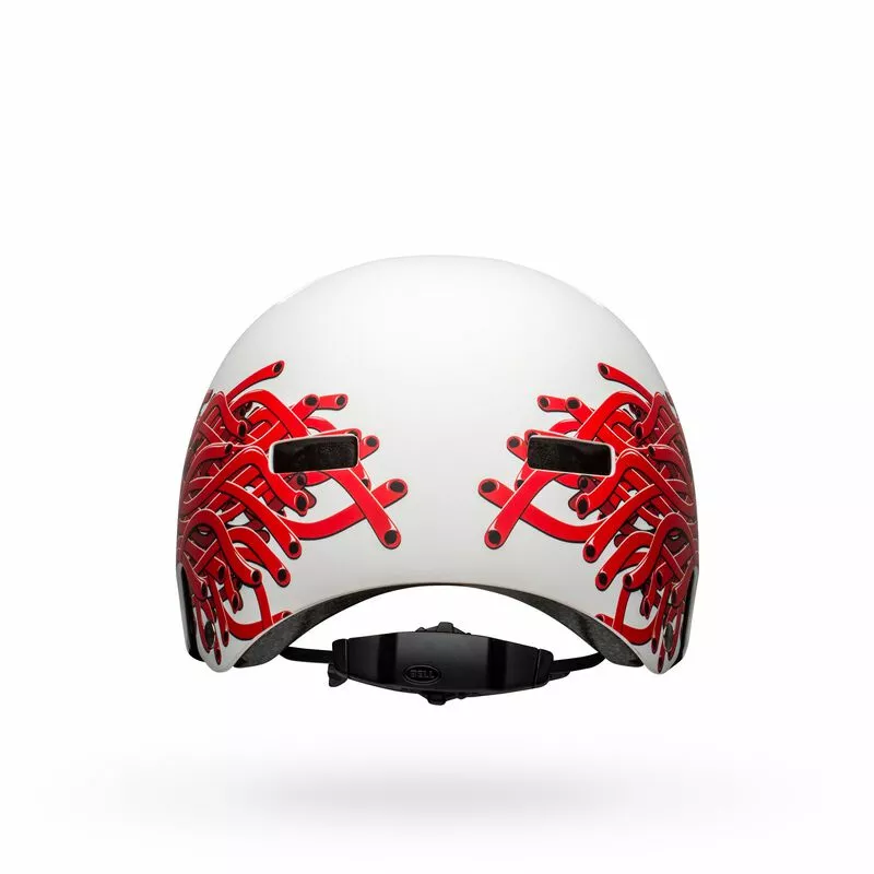 Bell Local Matte White Eyes S 51-55 Cm Helm 7 Bell Local Matte White Eyes S 51-55 Cm Helm – Bild 7