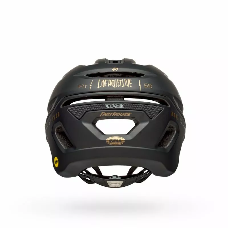 Bell Sixer MIPS Matte/gl Black/gold Fasthouse L 58-62 Cm Helm 5 Bell Sixer MIPS Matte/gl Black/gold Fasthouse L 58-62 Cm Helm – Bild 5