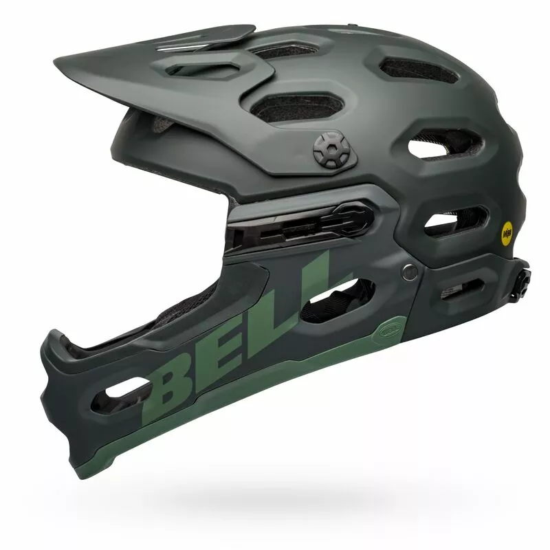 Bell Super 3R MIPS Matte Green M 55-59 Cm Helm 4 Bell Super 3R MIPS Matte Green M 55-59 Cm Helm – Bild 4