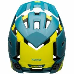 Bell Super Air R Spherical MIPS Matte/gloss Blue/hi-viz S 52-56 Cm Helm -Giro-Laden bell super air r shperical mips matte gloss blue hi viz helm 2 15972 2 15973 2