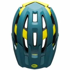 Bell Super Air R Spherical MIPS Matte/gloss Blue/hi-viz S 52-56 Cm Helm -Giro-Laden bell super air r shperical mips matte gloss blue hi viz helm 4 15972 4 15973 4
