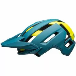 Bell Super Air R Spherical MIPS Matte/gloss Blue/hi-viz L 58-62 Cm Helm -Giro-Laden bell super air r shperical mips matte gloss blue hi viz helm 5