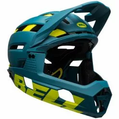 Bell Super Air R Spherical MIPS Matte/gloss Blue/hi-viz S 52-56 Cm Helm -Giro-Laden bell super air r shperical mips matte gloss blue hi viz helm 7 15972 7 15973 7