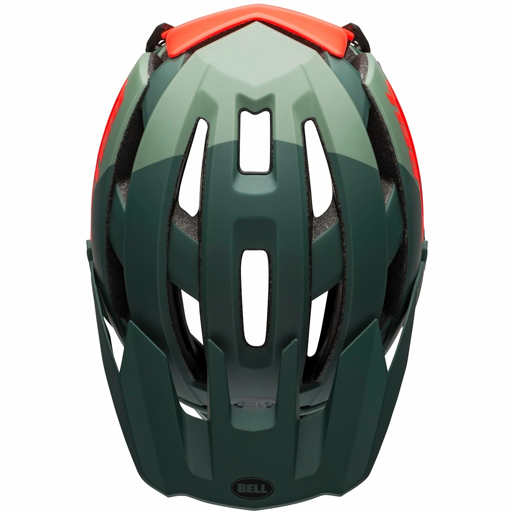 Bell Super Air R Spherical MIPS Matte/gloss Green/infrared S 52-56 Cm Helm 2 Bell Super Air R Spherical MIPS Matte/gloss Green/infrared S 52-56 Cm Helm – Bild 2