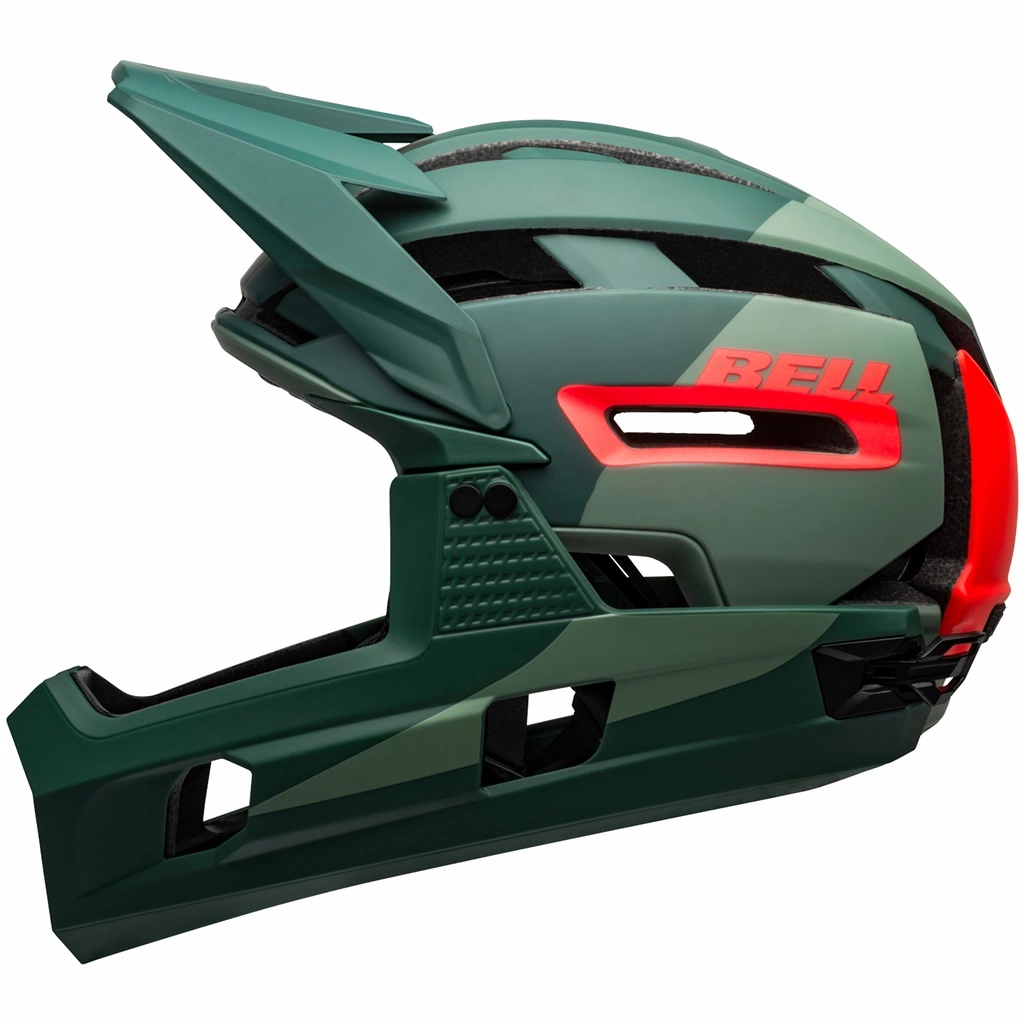 Bell Super Air R Spherical MIPS Matte/gloss Green/infrared S 52-56 Cm Helm 4 Bell Super Air R Spherical MIPS Matte/gloss Green/infrared S 52-56 Cm Helm – Bild 4