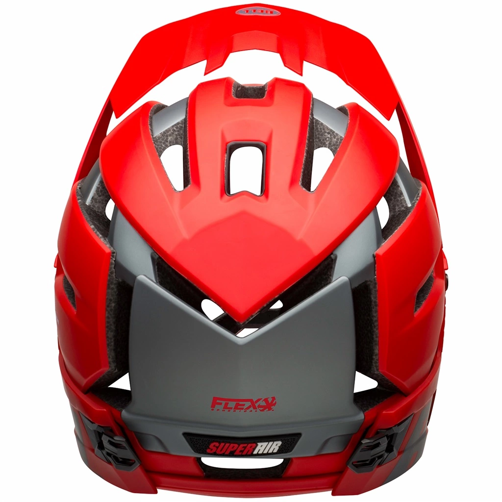 Bell Super Air R Spherical MIPS Matte/gloss Red/gray L 58-62 Cm Helm 2 Bell Super Air R Spherical MIPS Matte/gloss Red/gray L 58-62 Cm Helm – Bild 2