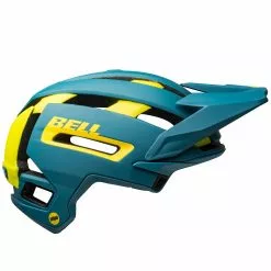 Bell Super Air Spherical MIPS Matte/gloss Blue/hi-viz S 52-56 Cm Helm