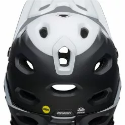 Bell Super DH Spherical MIPS Matte Black/white S 52-56 Cm Helm -Giro-Laden bell super dh shperical mips matte black white helm 2