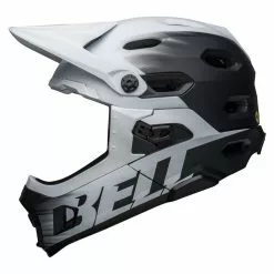 Bell Super DH Spherical MIPS Matte Black/white S 52-56 Cm Helm -Giro-Laden bell super dh shperical mips matte black white helm 7