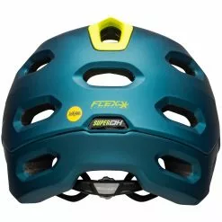 Bell Super DH Spherical MIPS Matte/gloss Blue/hi-viz M 55-59 Cm Helm -Giro-Laden bell super dh shperical mips matte gloss blue hi viz helm 2 15961 2