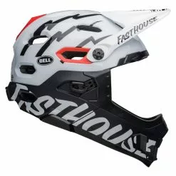 Bell Super DH Spherical MIPS M/g White/black Fasthouse S 52-56 Cm Helm