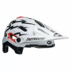 Bell Super DH Spherical MIPS M/g White/black Fasthouse S 52-56 Cm Helm -Giro-Laden bell super dh spherical mips m g white black fasthouse helm 5